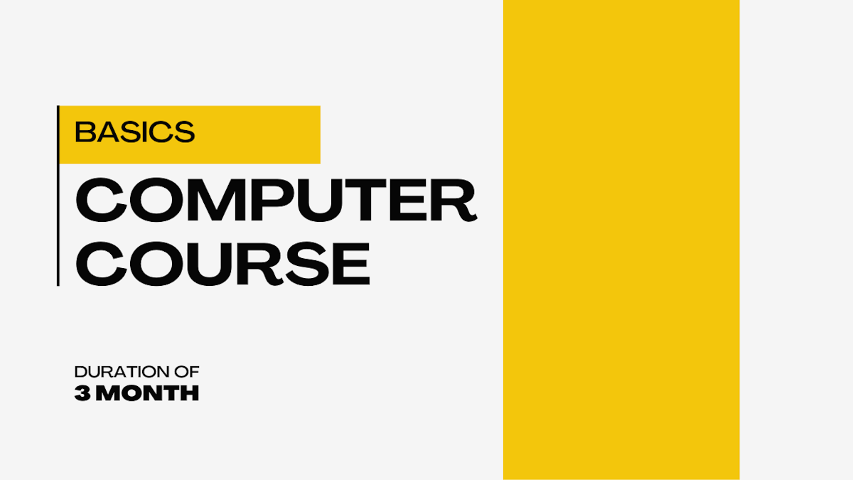 Computer Basic Course